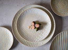 F2D Croco Glister  Assiette 21cm